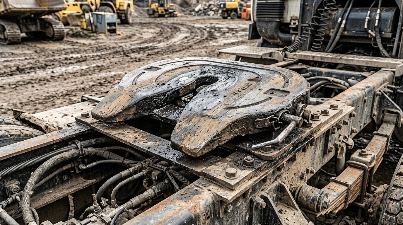 Quinta roda pesada para aplicações severas off-road de mineração e cana
